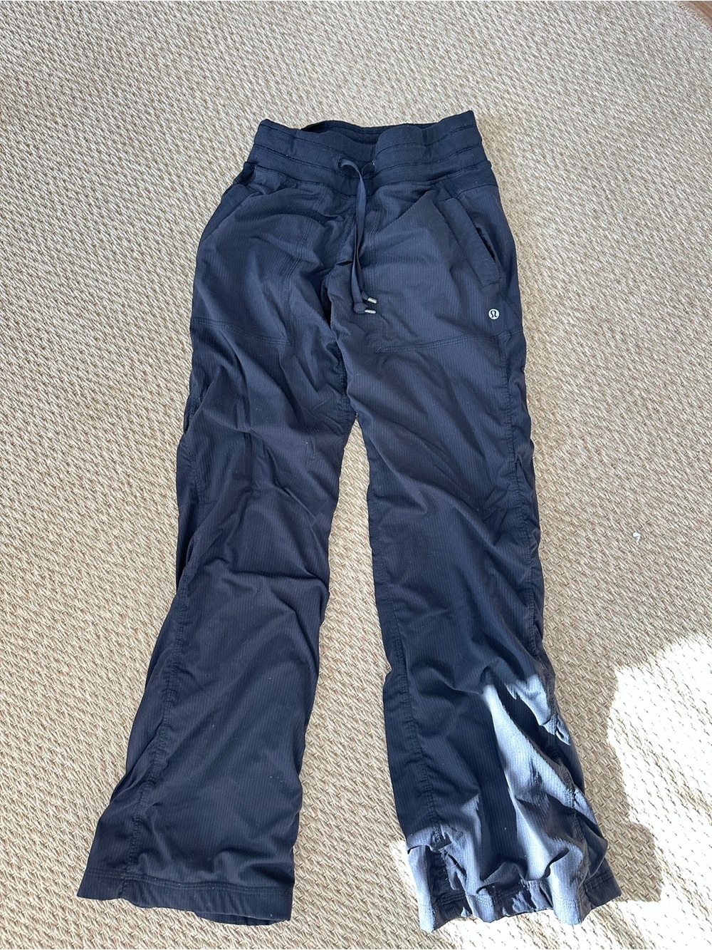 Lululemon womens black exercise pant